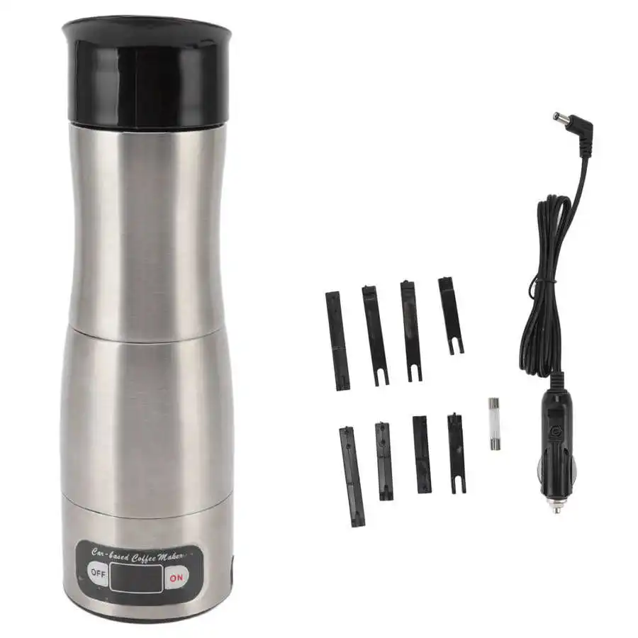 150ml Car Electric Coffee Machine Portable Coffee Maker Cup for Car Travel Coffee Machine with 12V 24V Cigarette Lighter
150ml Car Electric Coffee Machine Portable Coffee Maker Cup for Car Travel Coffee Machine with 12V 24V Cigarette Lighter