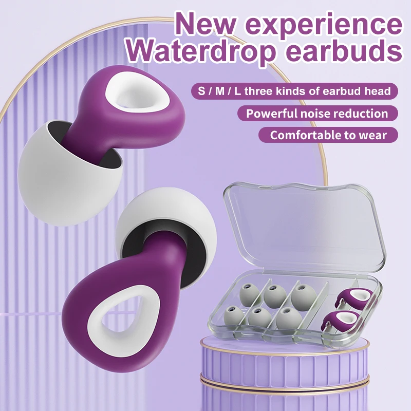 Silicone Ear Plugs For Sleeping Tapones Para Dormir Noise Reduction Earplug Waterproof Swimming Ear Protector Oordopjes Earplugs
Silicone Ear Plugs For Sleeping Tapones Para Dormir Noise Reduction Earplug Waterproof Swimming Ear Protector Oordopjes Earplugs