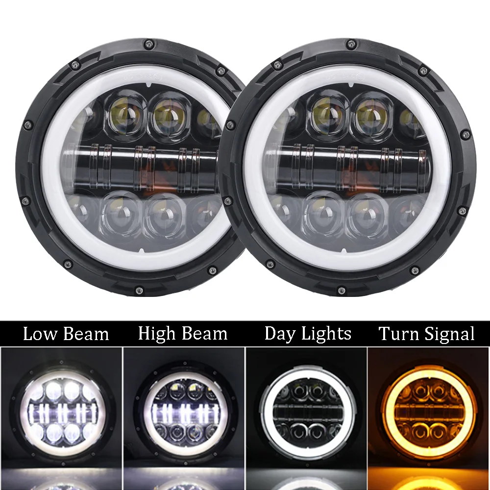 For Harley Motorcycle Light Davidson Electra Glide Softail Fat Boy Touring 7 Inch LED Motorcycle / Jeep Wrangler Headlight
For Harley Motorcycle Light Davidson Electra Glide Softail Fat Boy Touring 7 Inch LED Motorcycle / Jeep Wrangler Headlight