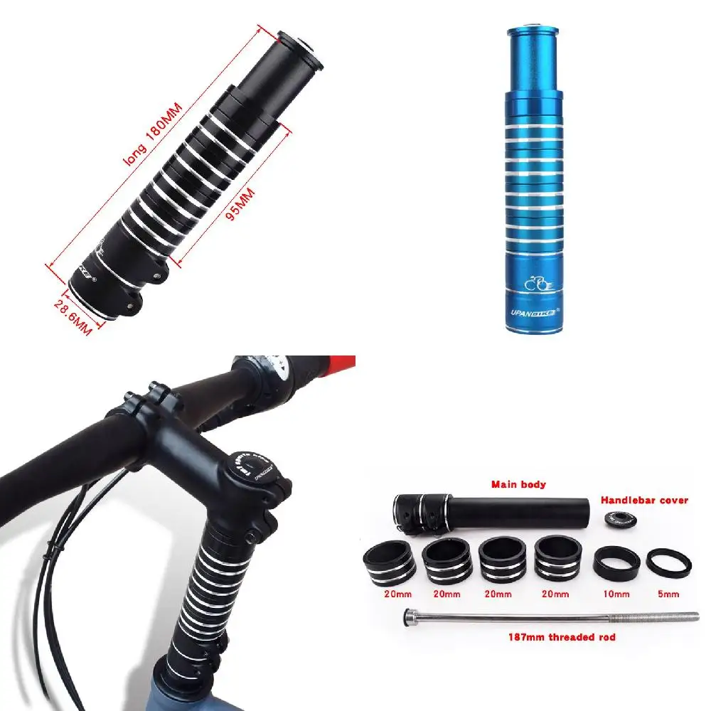 Gorgeous Aluminum Alloy Bicycle Stem Riser Extender Adapter for Mountain Bike and Road Bicycle - Get Ready for the Ultimate Ride
Gorgeous Aluminum Alloy Bicycle Stem Riser Extender Adapter for Mountain Bike and Road Bicycle - Get Ready for the Ultimate Ride