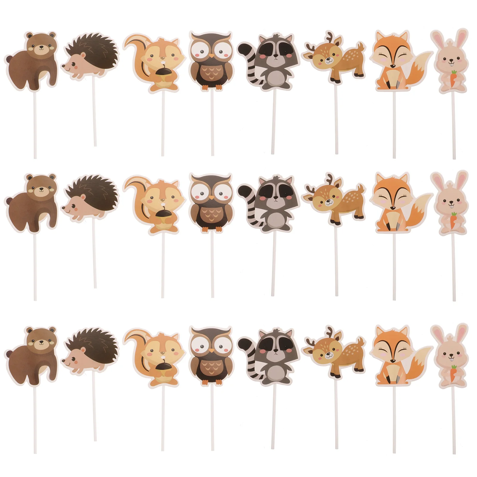 Creative Forest Animal Shape Cake Toppers Lovely Animal Cupcake Ornament Baking Decoration Accessories 
Creative Forest Animal Shape Cake Toppers Lovely Animal Cupcake Ornament Baking Decoration Accessories
