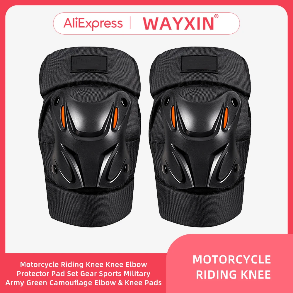 WAYXIN Motorcycle Riding Knee Knee Elbow Protector Pad Set Gear Sports Military Army Green Camouflage Elbow & Knee Pads 2PCS 
WAYXIN Motorcycle Riding Knee Knee Elbow Protector Pad Set Gear Sports Military Army Green Camouflage Elbow & Knee Pads 2PCS