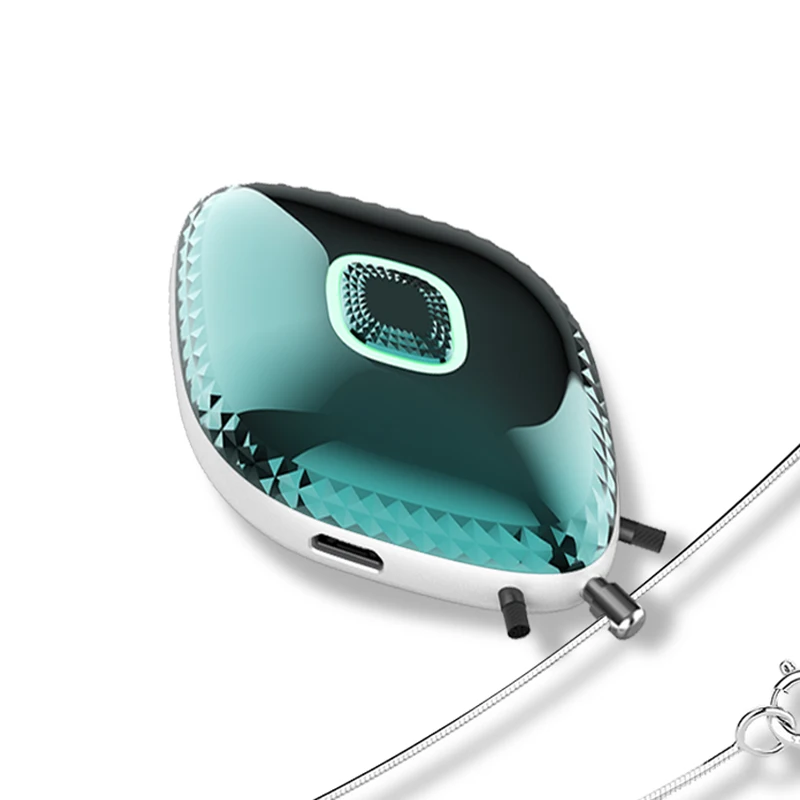 Fashionable Personal Wearable Mini Portable Rechargeable Negative Ion Necklace Hanging Neck Air Purifier Blue
Fashionable Personal Wearable Mini Portable Rechargeable Negative Ion Necklace Hanging Neck Air Purifier Blue