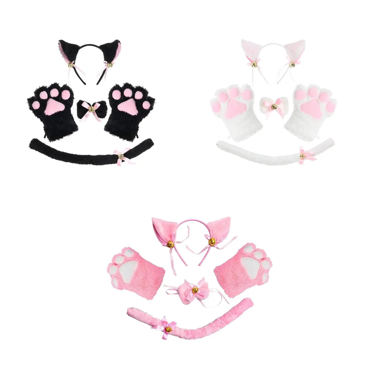 Cat Costume Cosplay Animal Plush Bow Tie Headband Toys Children Fancy Dress
Cat Costume Cosplay Animal Plush Bow Tie Headband Toys Children Fancy Dress