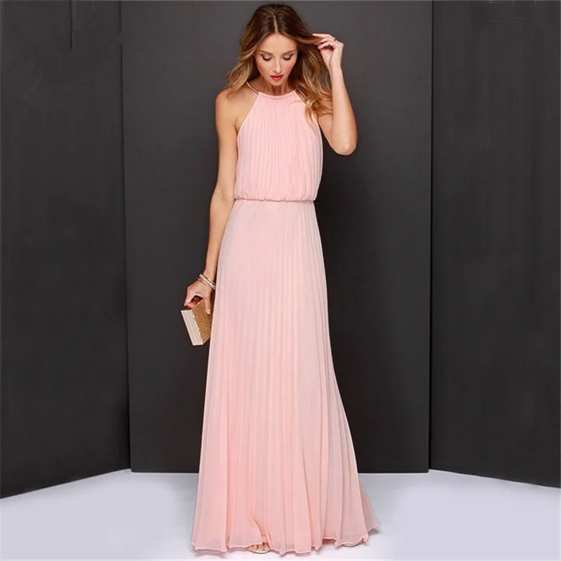 Sexy Elegant Women Dress Women Summer Boho Club Sleeveless Halter Bandage Long Dress Ladies Party Bridesmaids Maxi Dresses
Sexy Elegant Women Dress Women Summer Boho Club Sleeveless Halter Bandage Long Dress Ladies Party Bridesmaids Maxi Dresses