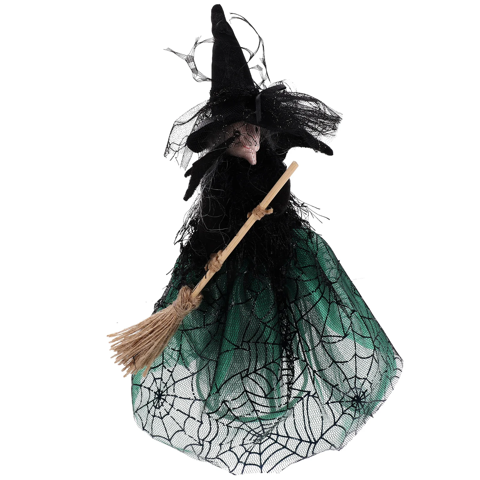 

Хэллоуин ведьма Хэллоуин дерево Топпер Декор ведьма лампа Декор
