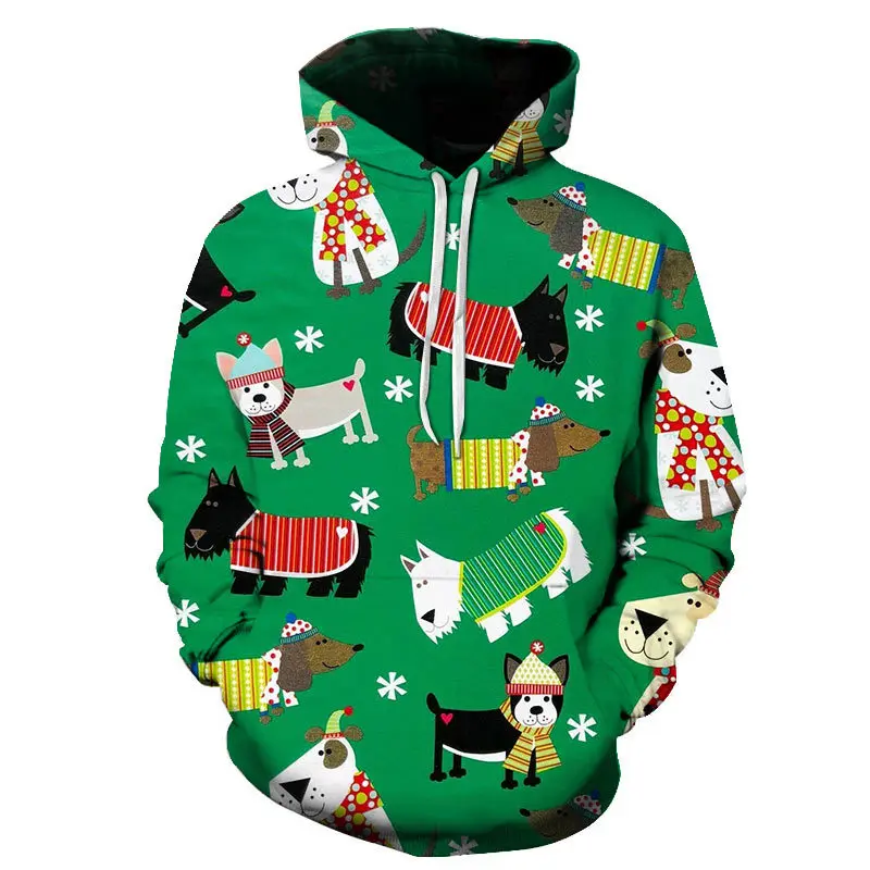 Fashion Top Quality New Autumn Christmas Dog Clothing Men's and Women's Printed Round Collar Merry Christmas Hoodies
Fashion Top Quality New Autumn Christmas Dog Clothing Men's and Women's Printed Round Collar Merry Christmas Hoodies