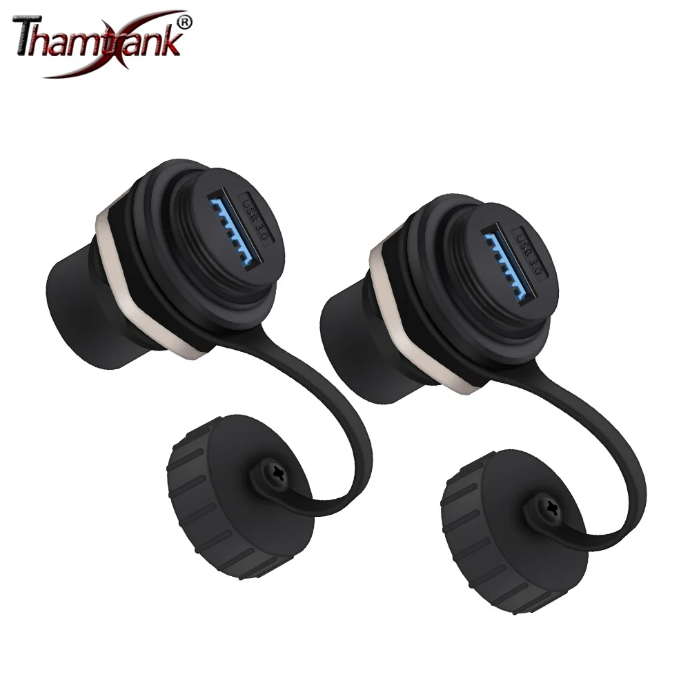 1pc USB 3.0 Female to Female Waterproof Connector Double Head Coupler Adapter Socket Plug Panel Mount with Dust Cap
1pc USB 3.0 Female to Female Waterproof Connector Double Head Coupler Adapter Socket Plug Panel Mount with Dust Cap