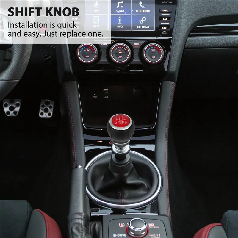Ручка переключения передач WRX STI, 6 скоростей, ручка для Subaru Impreza, WRX, STI 2009, 2010, 2011, 2012, 2013, 2014, 2015, 2016, 2017, 2018
Ручка переключения передач WRX STI, 6 скоростей, ручка для Subaru Impreza, WRX, STI 2009, 2010, 2011, 2012, 2013, 2014, 2015, 2016, 2017, 2018