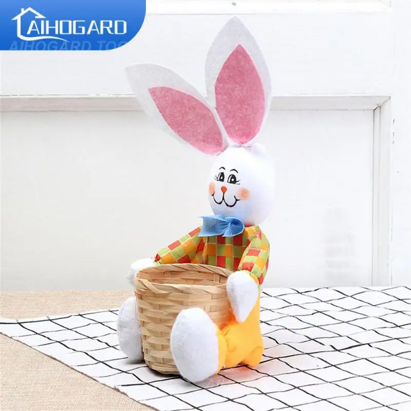 Cute Rabbit Shape Box Candy Gifts Yellow/blue/green Diy Basket Bunny Animal Basket Household Tools Cartoon Eggs For Children
Cute Rabbit Shape Box Candy Gifts Yellow/blue/green Diy Basket Bunny Animal Basket Household Tools Cartoon Eggs For Children
