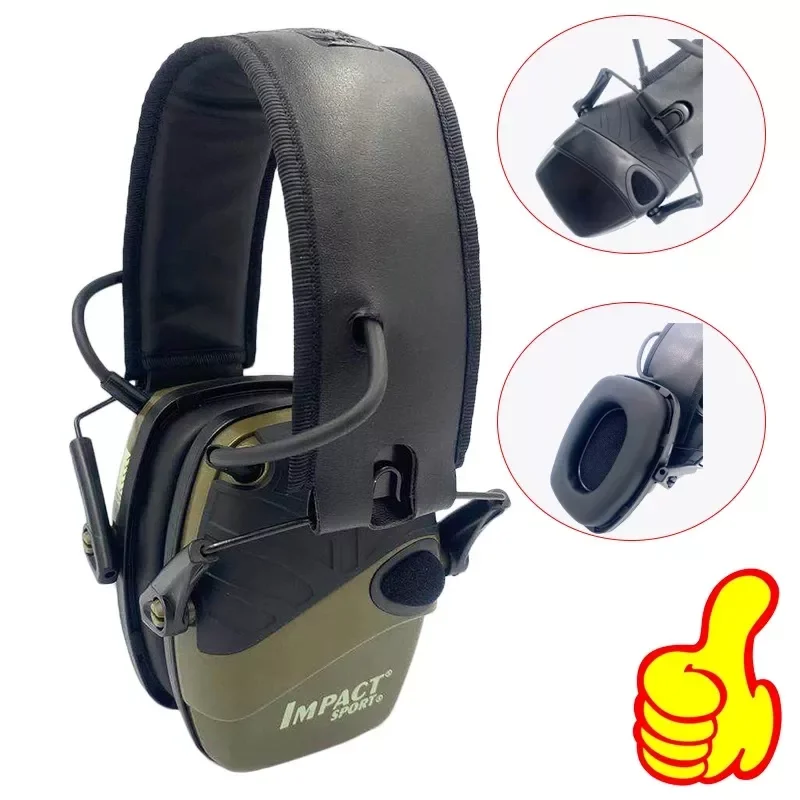 Shooting Earmuffs Tactical Electronic Hearing Protection Outdoor Hunting Headset Hunting Ear Muffs
Shooting Earmuffs Tactical Electronic Hearing Protection Outdoor Hunting Headset Hunting Ear Muffs