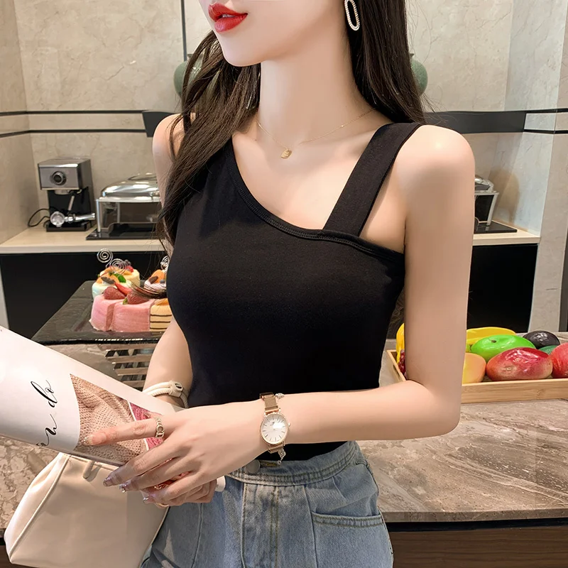 Women Elastic Tank Tops Summer Sleeveless V Neck Slim T Shirt Ladies Vest Singlets Camisole Fitness Tight Tank Top
Women Elastic Tank Tops Summer Sleeveless V Neck Slim T Shirt Ladies Vest Singlets Camisole Fitness Tight Tank Top