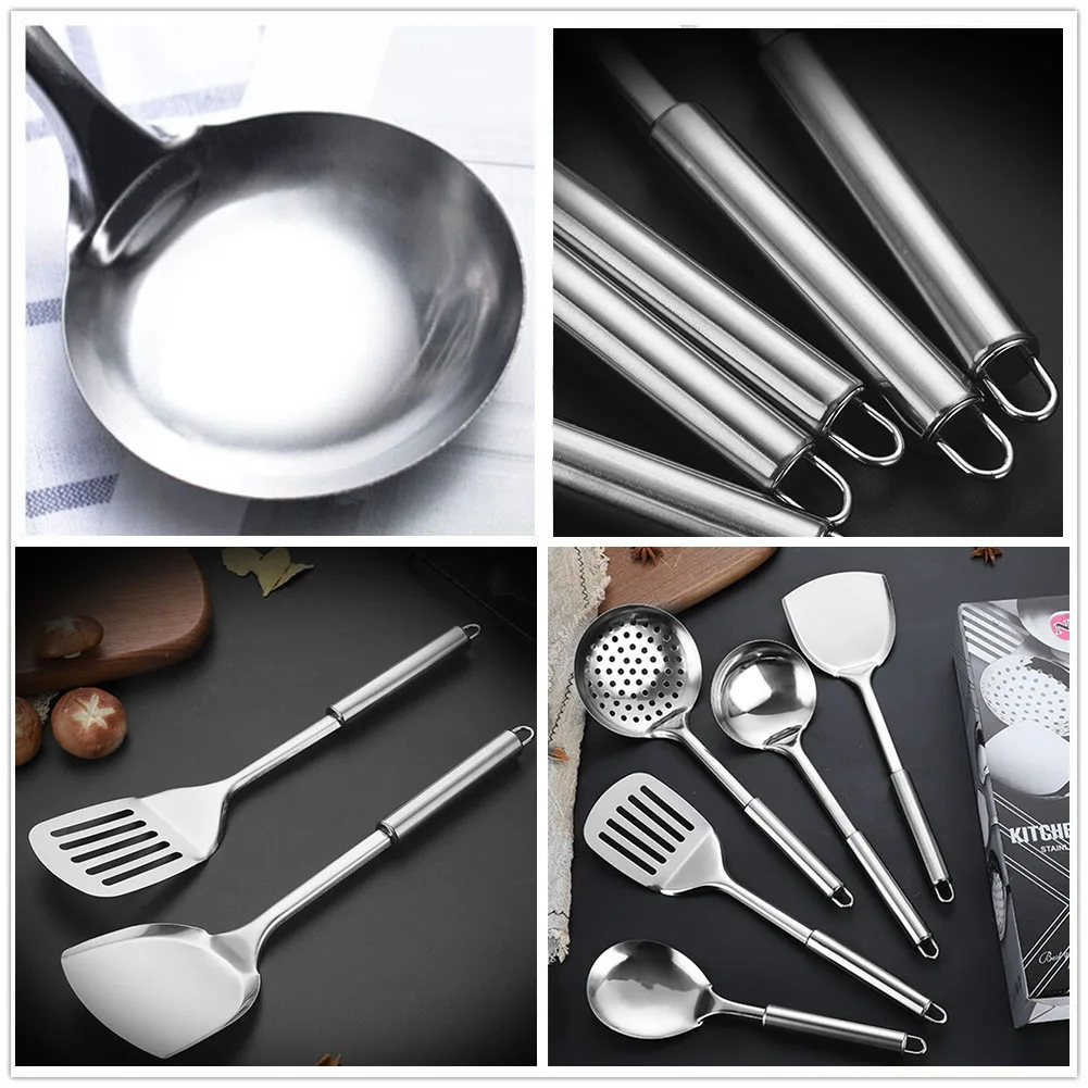 Cooking Kitchen Set 304 Stainless Steel Rosewood Pots Sets For Cooking Bracket Thickened And Extended Spatula Frying Shovel Bar
Cooking Kitchen Set 304 Stainless Steel Rosewood Pots Sets For Cooking Bracket Thickened And Extended Spatula Frying Shovel Bar