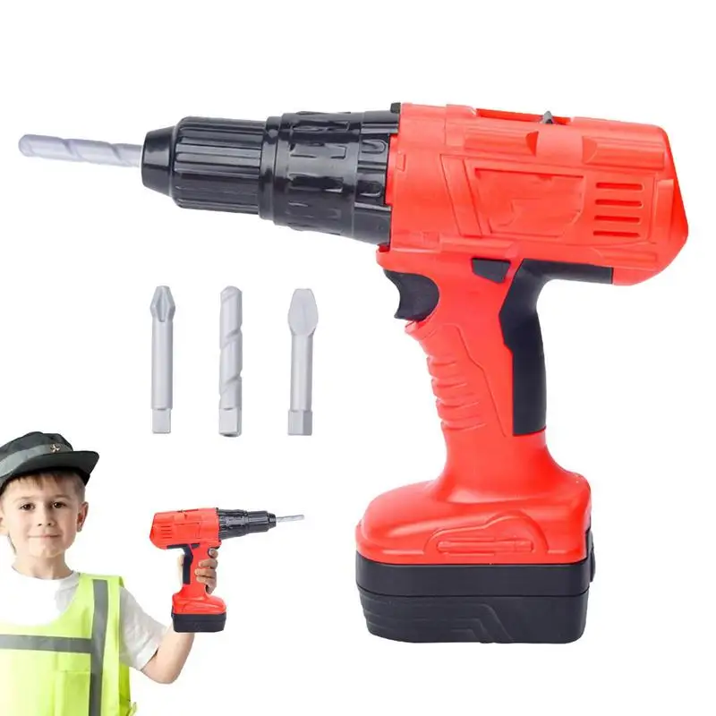 Electric Drill Toy Pretend Play Drill Toy For Kids Outside Construction Play Tools Electric Drill With Sound And Action
Electric Drill Toy Pretend Play Drill Toy For Kids Outside Construction Play Tools Electric Drill With Sound And Action