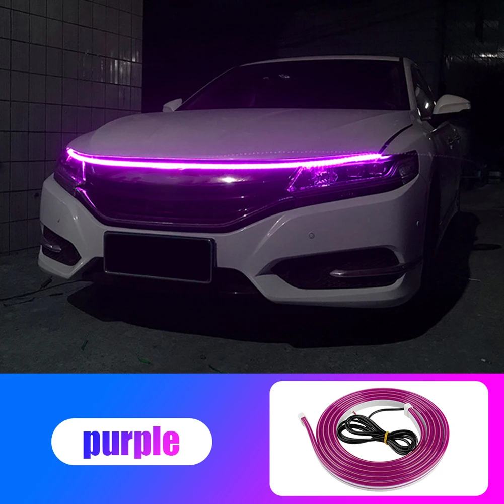 120cm 12V Car Hood LED Daytime Running Light Strip Waterproof Flexible Lamp DRL Decorative Ambient Running Light
120cm 12V Car Hood LED Daytime Running Light Strip Waterproof Flexible Lamp DRL Decorative Ambient Running Light