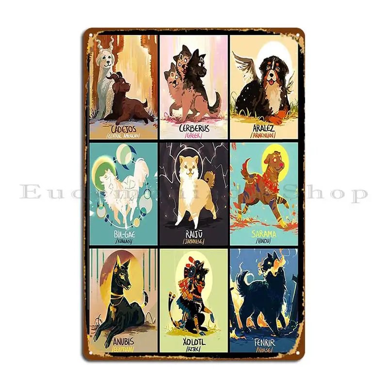 Mytho Doggos 2 Metal Sign Vintage Wall Decor Customized Wall Plaque Pub Mural Tin Sign Poster
Mytho Doggos 2 Metal Sign Vintage Wall Decor Customized Wall Plaque Pub Mural Tin Sign Poster