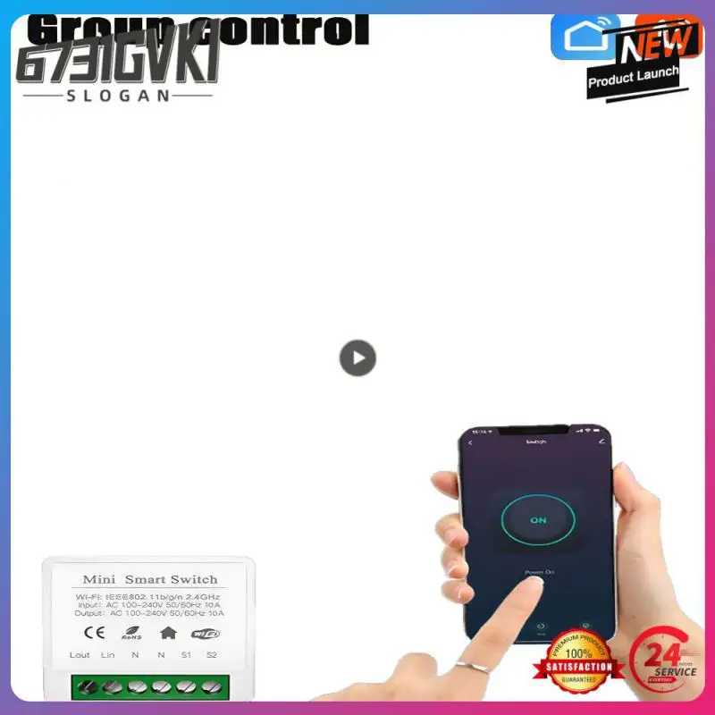 Wifi Diy Smart Switch Timer Breaker Switch Module Smart Home Automation Wireless Switches Tuya Remote Control 10a Mini
Wifi Diy Smart Switch Timer Breaker Switch Module Smart Home Automation Wireless Switches Tuya Remote Control 10a Mini