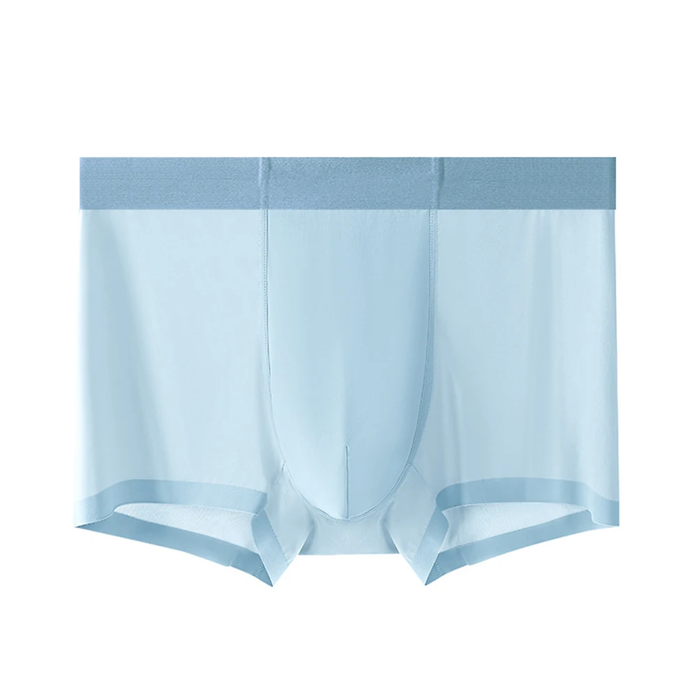 Sexy Men Ice Silk Boxers Seamless High Quality Boxer Ultra-thin Men Underwear Pouch Briefs Soft Breathable Shorts Trunks
Sexy Men Ice Silk Boxers Seamless High Quality Boxer Ultra-thin Men Underwear Pouch Briefs Soft Breathable Shorts Trunks