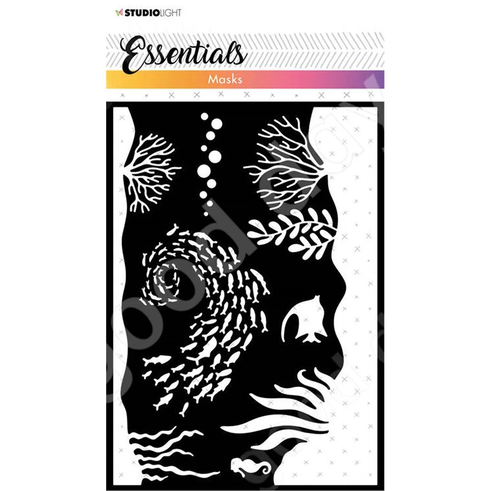 Under the Ocean Layering Stencils Reusable New Paper Crafts Embossing Template Kids Fun Diy Drawing Scrapbook Coloring Folders
Under the Ocean Layering Stencils Reusable New Paper Crafts Embossing Template Kids Fun Diy Drawing Scrapbook Coloring Folders