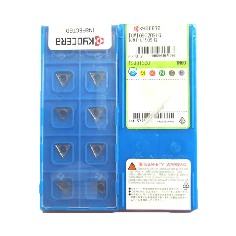 TCMT090202-HQ TN60 CNC Blade Carbide Insert Lathe Tool 10Pcs/Lot Cutting Inserts
TCMT090202-HQ TN60 CNC Blade Carbide Insert Lathe Tool 10Pcs/Lot Cutting Inserts