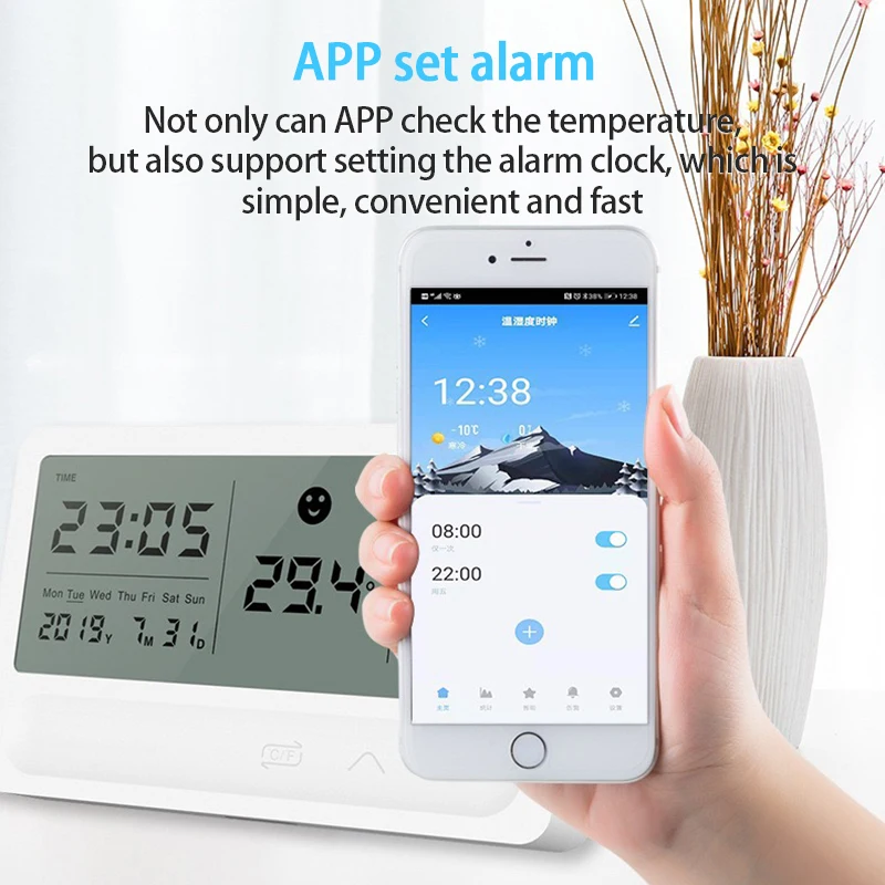 Weather Station Wireless Indoor Outdoor Thermometer Temperature Humidity Monitor Adjustable Backlight With Remote Sensor
Weather Station Wireless Indoor Outdoor Thermometer Temperature Humidity Monitor Adjustable Backlight With Remote Sensor