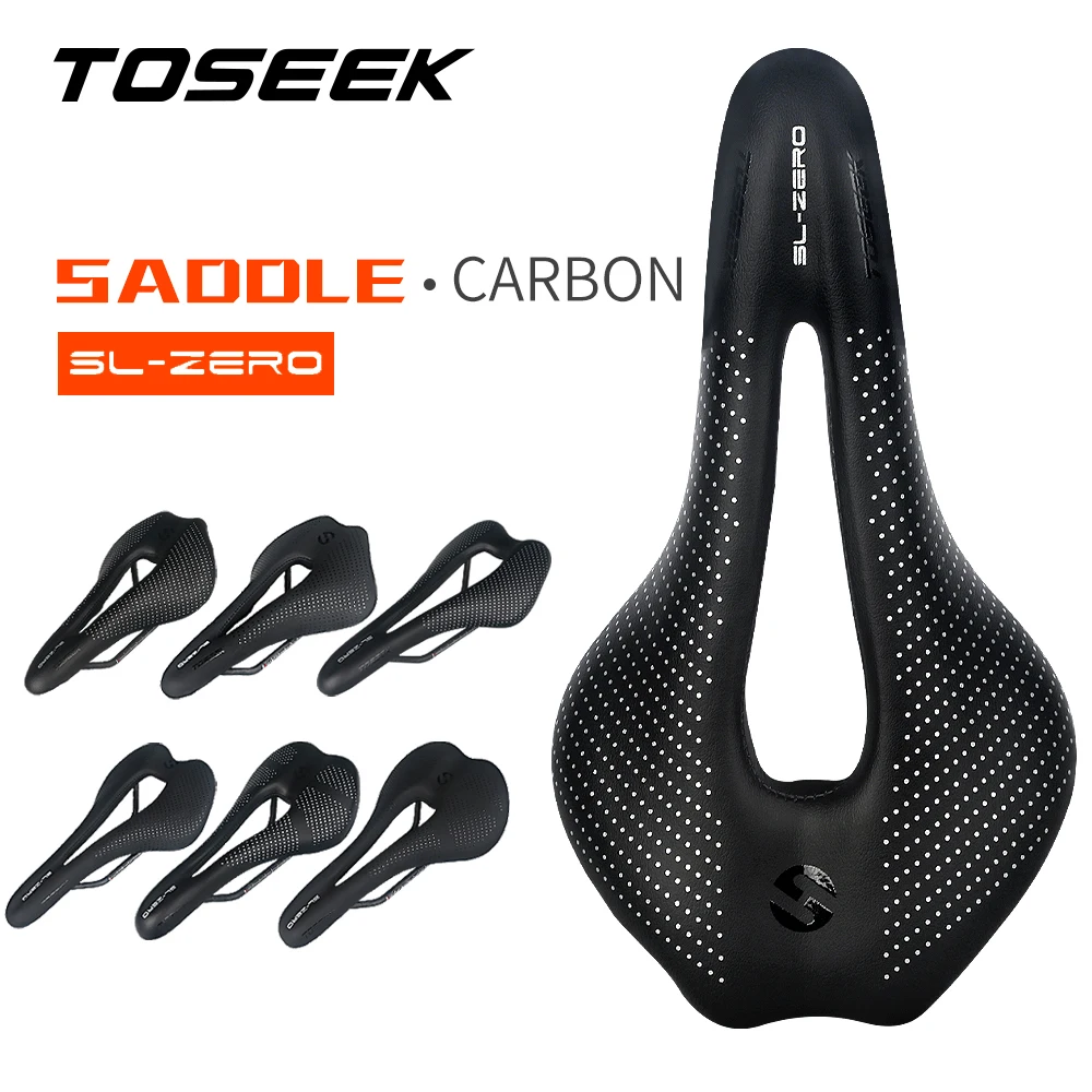 TOSEEK Bicycle Carbon Fiber Saddle 7x7mm Bow Mountain MTB Road Bike EVA Bicycle Seat Ultralight Cycling Cushion Bicycle Parts
TOSEEK Bicycle Carbon Fiber Saddle 7x7mm Bow Mountain MTB Road Bike EVA Bicycle Seat Ultralight Cycling Cushion Bicycle Parts