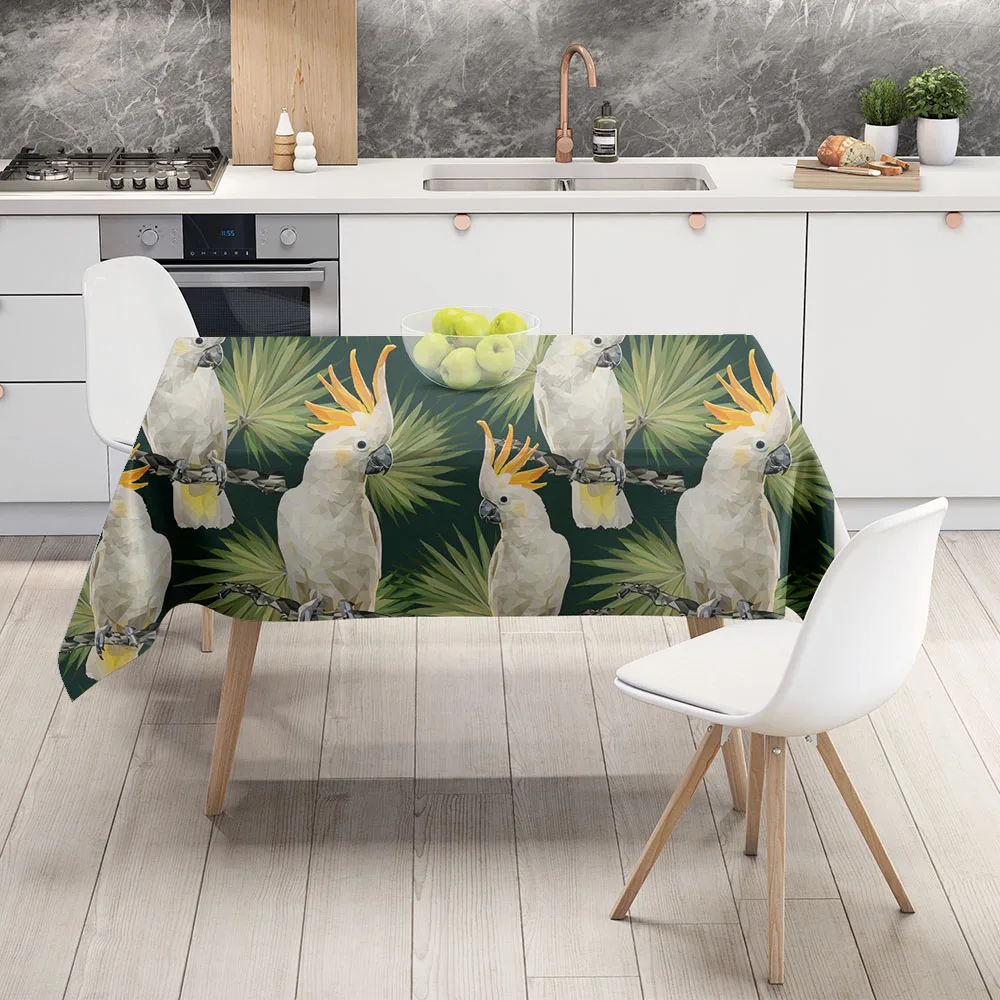 Parrot Birds Tropical Plant Leaves Tablecloth Rectangle Picnic Mat Table Cover Decoration Home Desk Restaurant Party Living Room
Parrot Birds Tropical Plant Leaves Tablecloth Rectangle Picnic Mat Table Cover Decoration Home Desk Restaurant Party Living Room