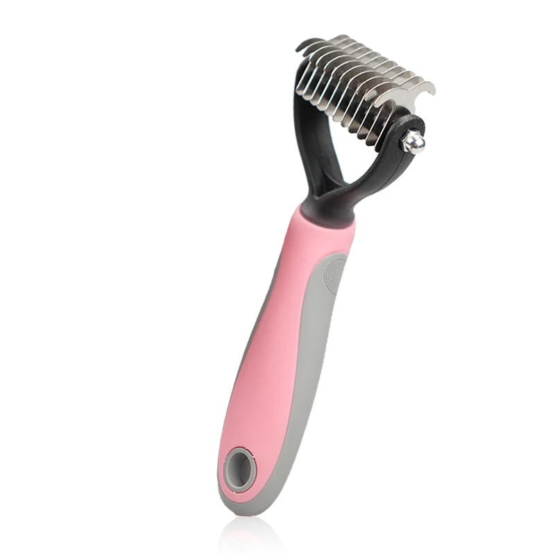 Hair Removal Comb for Dogs Cat Detangler Fur Trimming Dematting Deshedding Brush Grooming Tool For matted Long Hair Curly Pet
Hair Removal Comb for Dogs Cat Detangler Fur Trimming Dematting Deshedding Brush Grooming Tool For matted Long Hair Curly Pet