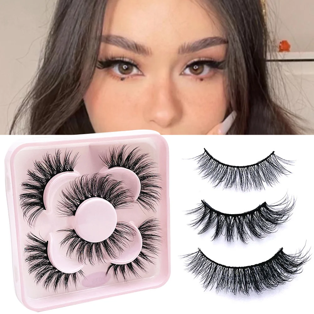3 Pairs Of 3D Mixed False Eyelashes Fluffy Thick Volume Natural False Eyelashes All-match Beginners Reusable Eyelashs Makeup
3 Pairs Of 3D Mixed False Eyelashes Fluffy Thick Volume Natural False Eyelashes All-match Beginners Reusable Eyelashs Makeup