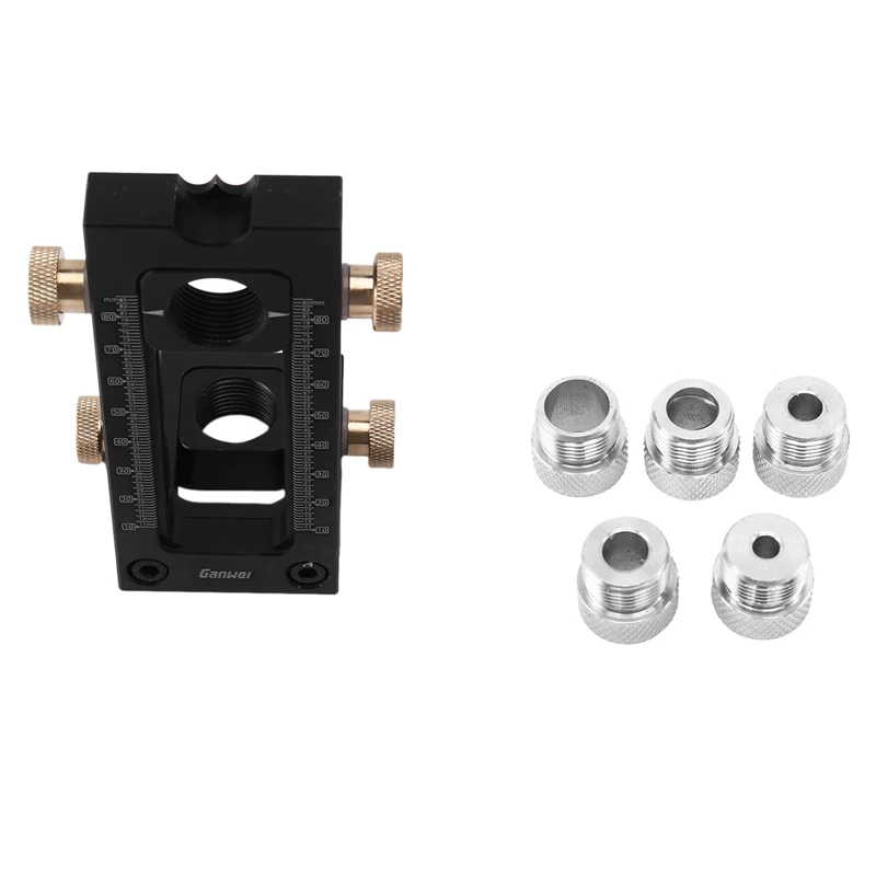 Ganwei Woodworking Drill Guide Hole Puncher Locator 2 In 1 Doweling Jig For Connecting Installation Household Carpentry Tools
Ganwei Woodworking Drill Guide Hole Puncher Locator 2 In 1 Doweling Jig For Connecting Installation Household Carpentry Tools