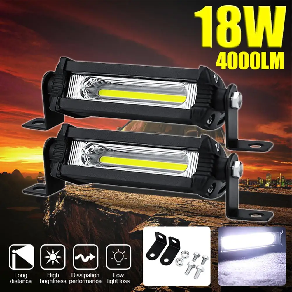 Car Led Work Light Cob 9w 6000k Mini Single Row Modified Spotlight waterproof Motorcycle Auxiliary Light Bar
Car Led Work Light Cob 9w 6000k Mini Single Row Modified Spotlight waterproof Motorcycle Auxiliary Light Bar