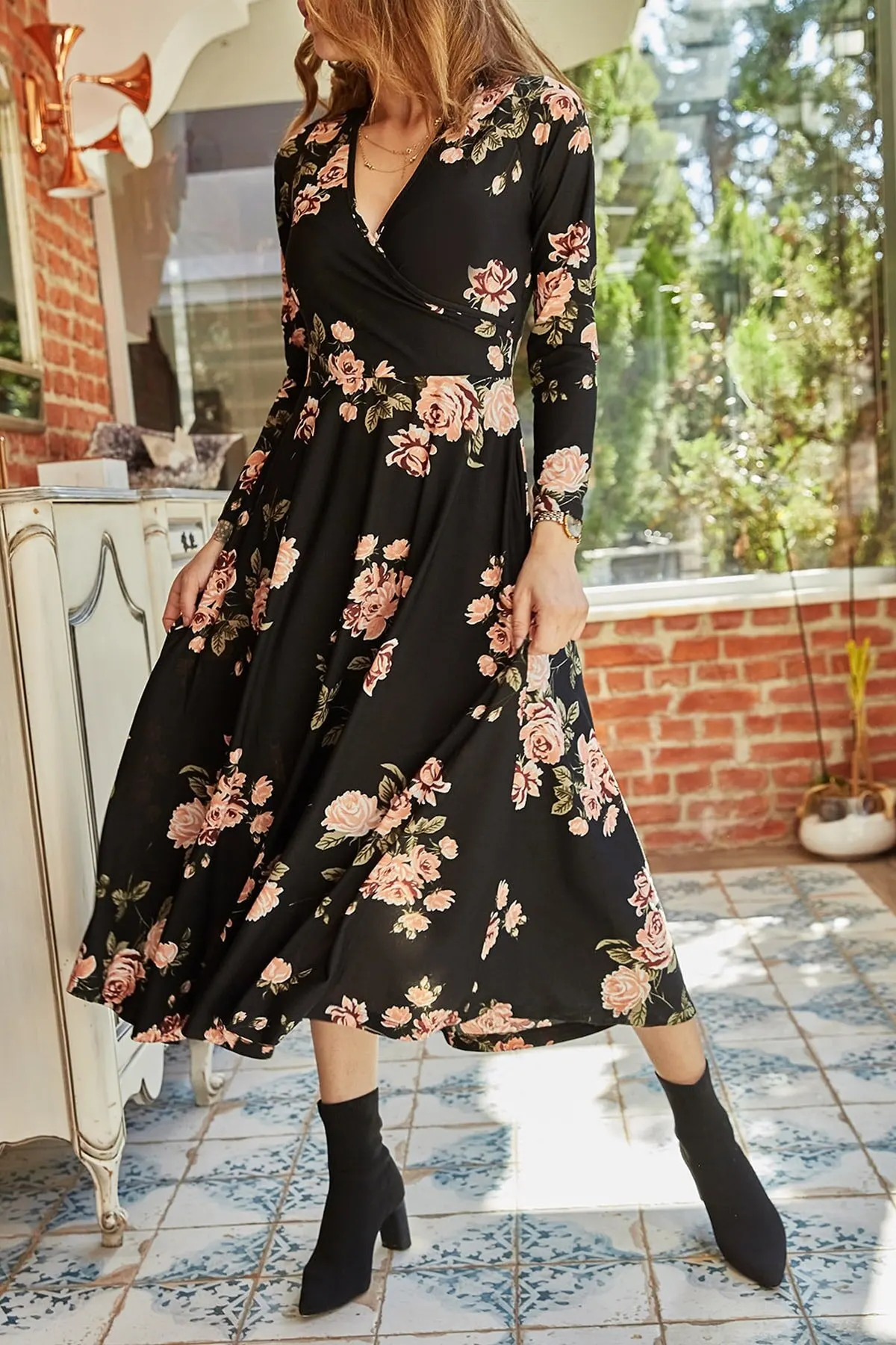 Women's Dress Floral pattern Double Breasted Elegant Fashion Casual Casual Comfortable Short Sleeve Summer Boho Beach Dress
Women's Dress Floral pattern Double Breasted Elegant Fashion Casual Casual Comfortable Short Sleeve Summer Boho Beach Dress