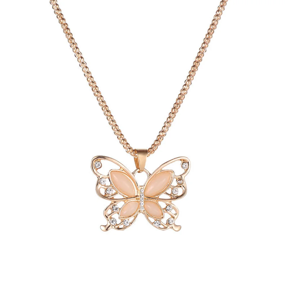 Trendy Opal Hollow Butterfly Necklace for Women Girl Fashion Zircon Butterfly Charm Choker Necklace DIY Jewelry Party Gifts 2023
Trendy Opal Hollow Butterfly Necklace for Women Girl Fashion Zircon Butterfly Charm Choker Necklace DIY Jewelry Party Gifts 2023