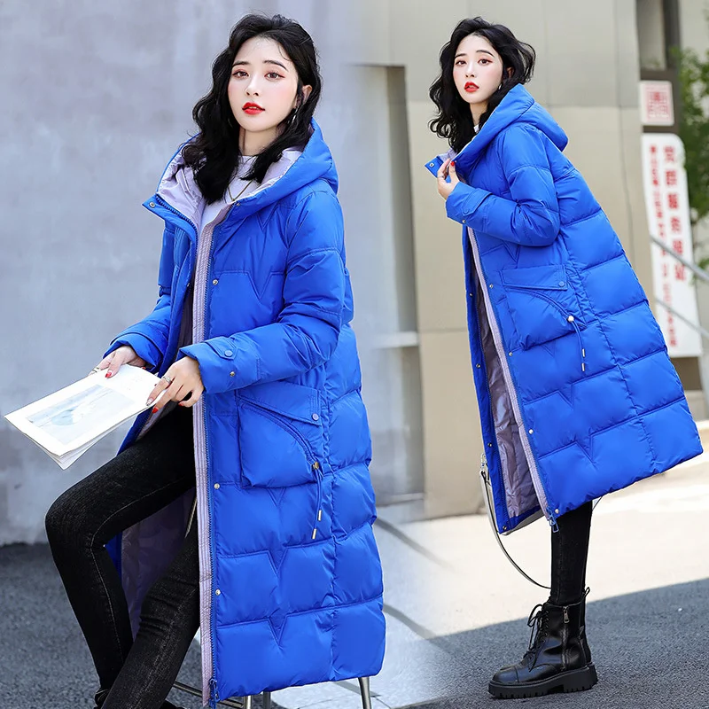 Long Bright Face Down Cotton Jacket New Women's Over Knee Loose Large Thickened Winter Clothes Disposable Cotton Jacket
Long Bright Face Down Cotton Jacket New Women's Over Knee Loose Large Thickened Winter Clothes Disposable Cotton Jacket