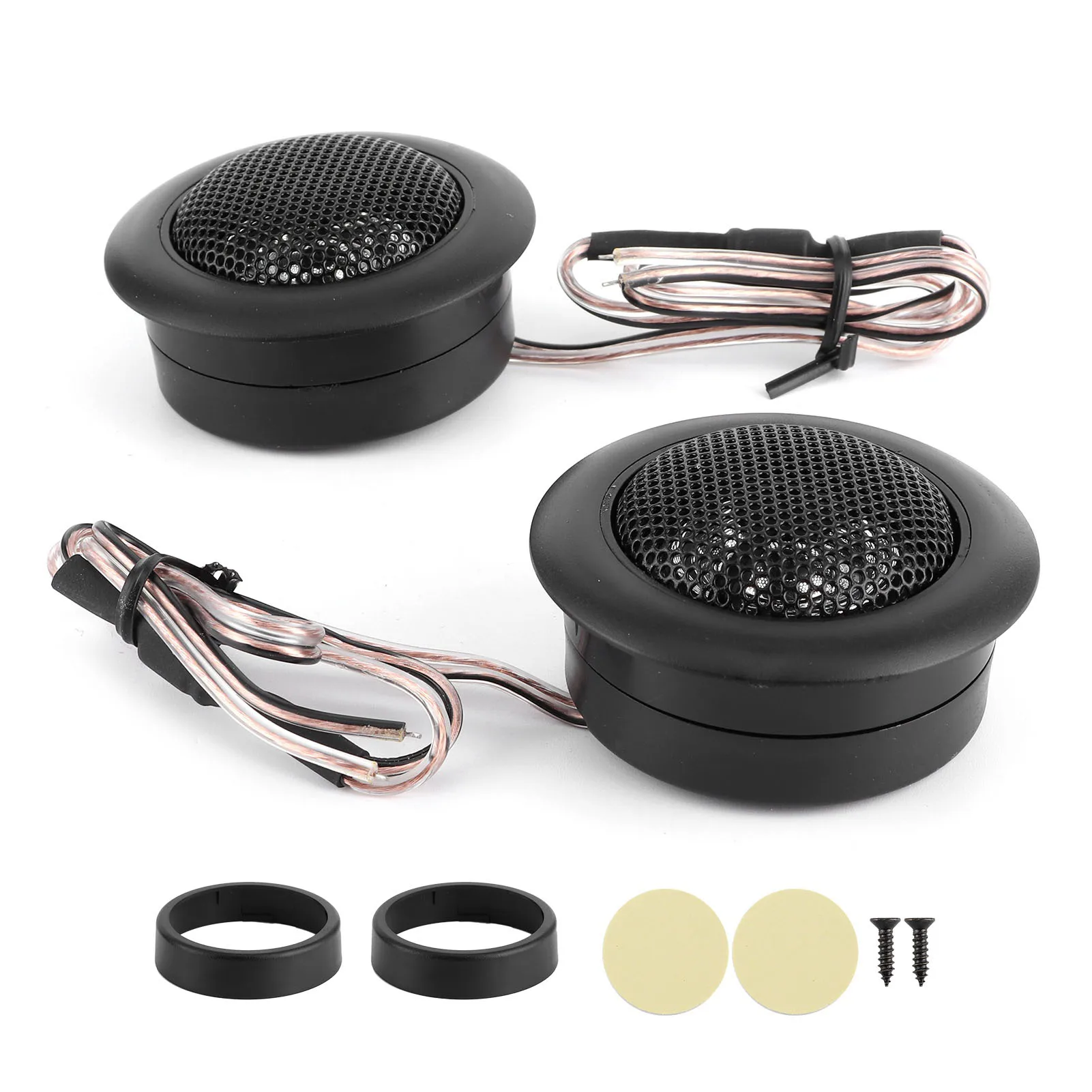 2Pcs Car Speakers Tweeter120W High‑Power Universal Small Audio Music Player 2k~22kHz
2Pcs Car Speakers Tweeter120W High‑Power Universal Small Audio Music Player 2k~22kHz