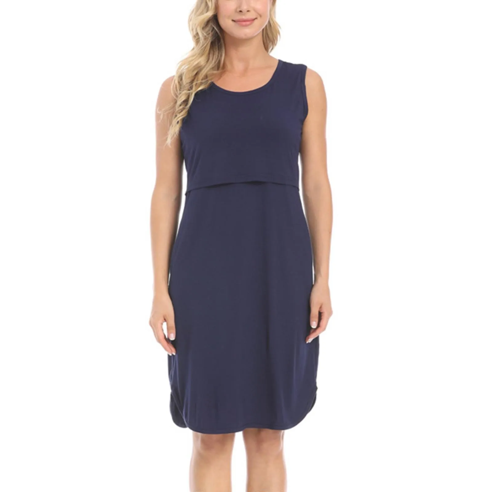 Sleeveless Dress Cotton Nursing Dress For Pregnant Women Garden Party Dresses for Women
Sleeveless Dress Cotton Nursing Dress For Pregnant Women Garden Party Dresses for Women