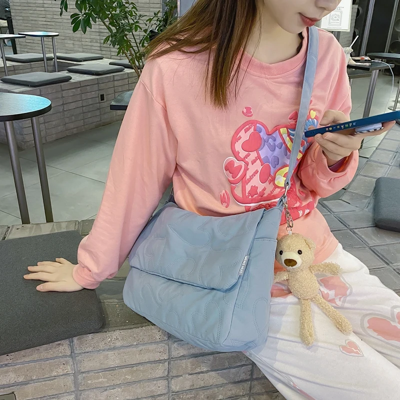 Joypessie Girls Fashion Messenger Bag Casual Cute Bookbag Make Up College Shoulder Schoolbag Kawaii Sweet Waterproof Women Bag
Joypessie Girls Fashion Messenger Bag Casual Cute Bookbag Make Up College Shoulder Schoolbag Kawaii Sweet Waterproof Women Bag
