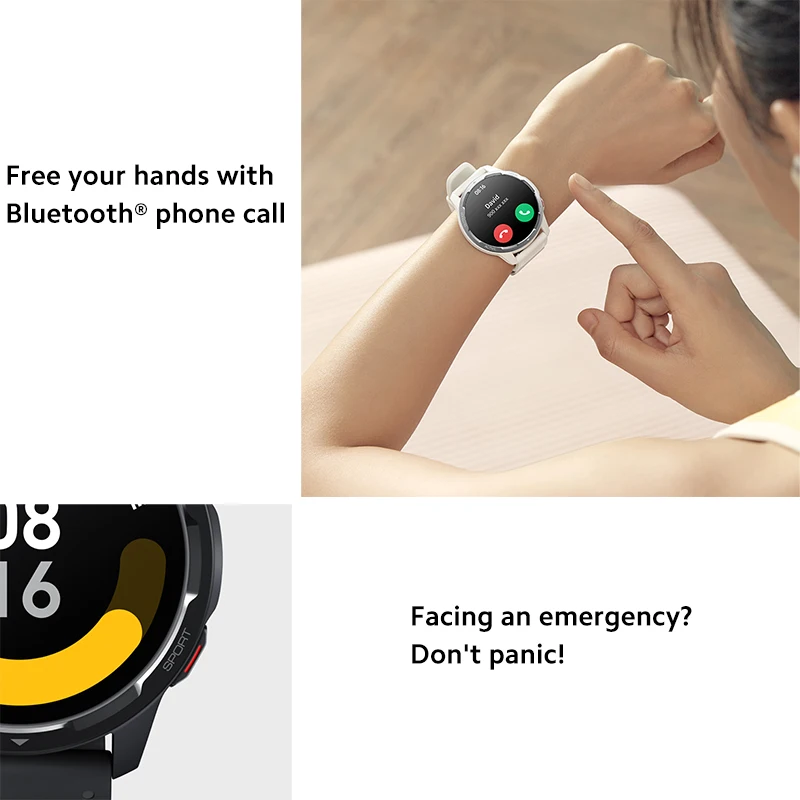 Умные часы Xiaomi Watch S1 1 43 дюйма AMOLED дисплей Bluetooth GPS |