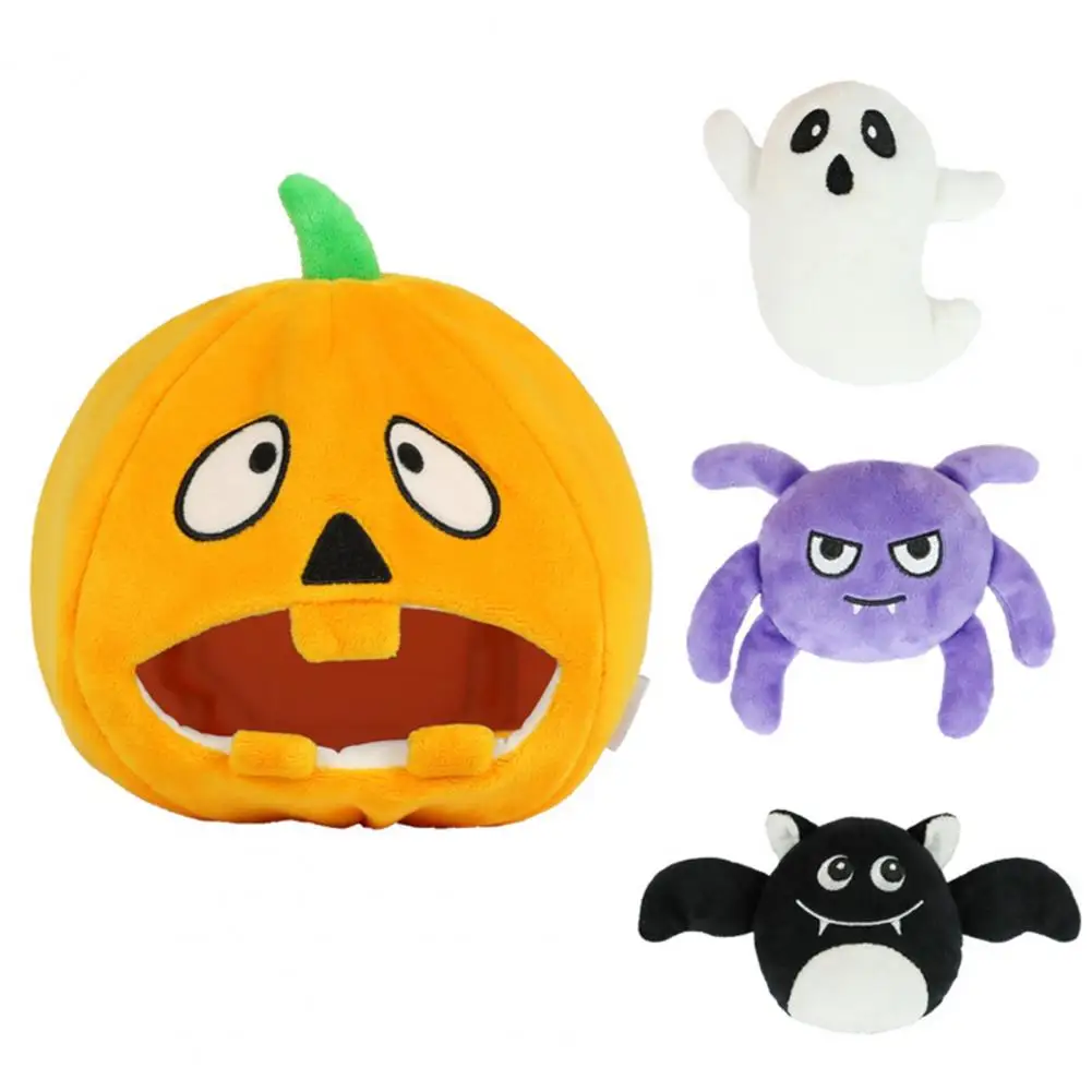 Bat Squeaky Toy for Dogs Halloween Dog Toy Durable Halloween Pet Squeaky Toy Set Pumpkin Shaped Plush Chewing Toys for Dogs
Bat Squeaky Toy for Dogs Halloween Dog Toy Durable Halloween Pet Squeaky Toy Set Pumpkin Shaped Plush Chewing Toys for Dogs