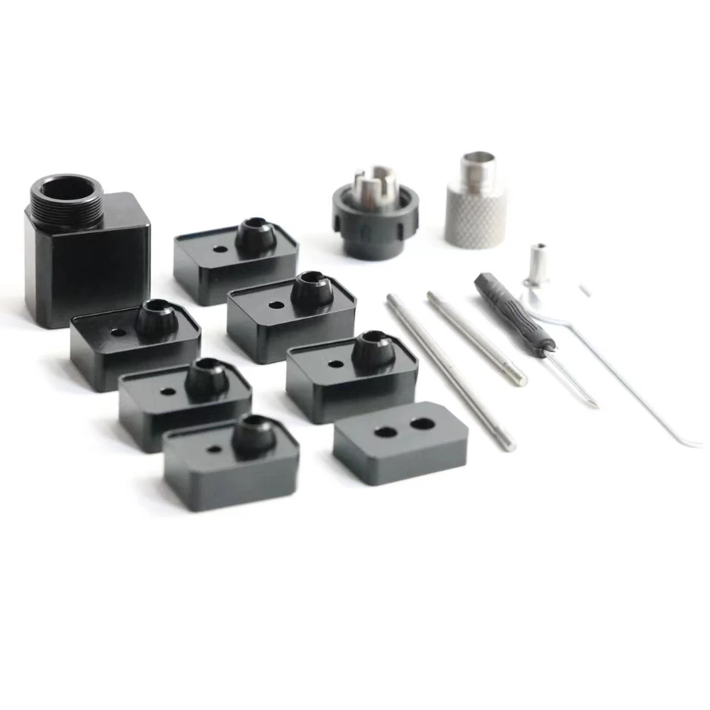 DIY Modular Aluminum Single Core 1/2x28 Square Rectangle Monocore Mini Cleaning Tube Kit 5.56 .22, 13.5x1LH Adapter 22LR
DIY Modular Aluminum Single Core 1/2x28 Square Rectangle Monocore Mini Cleaning Tube Kit 5.56 .22, 13.5x1LH Adapter 22LR