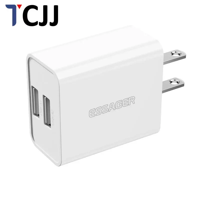 Dual USB Charger Quick Charge For Phone Adapter For IPhone XR Huawei Tablet Portable US Plug Wall Mobile Charger Fast Charging
Dual USB Charger Quick Charge For Phone Adapter For IPhone XR Huawei Tablet Portable US Plug Wall Mobile Charger Fast Charging