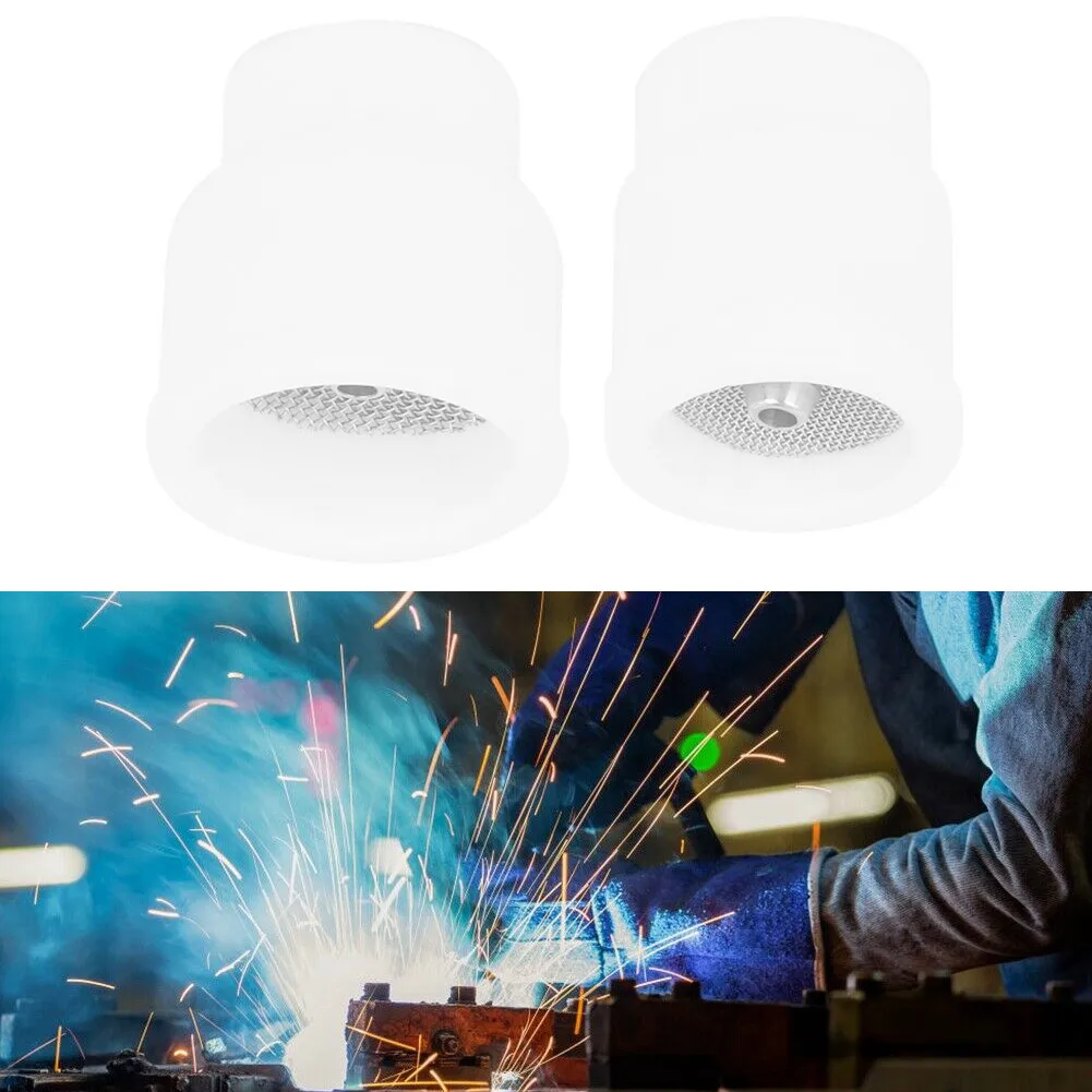 10# 12# Ceramic Welding Cup 2Pcs Agon Arc Ceramic For WP‑17/18/26/9/20 Welding Gun White Cup Durable Brand New
10# 12# Ceramic Welding Cup 2Pcs Agon Arc Ceramic For WP‑17/18/26/9/20 Welding Gun White Cup Durable Brand New