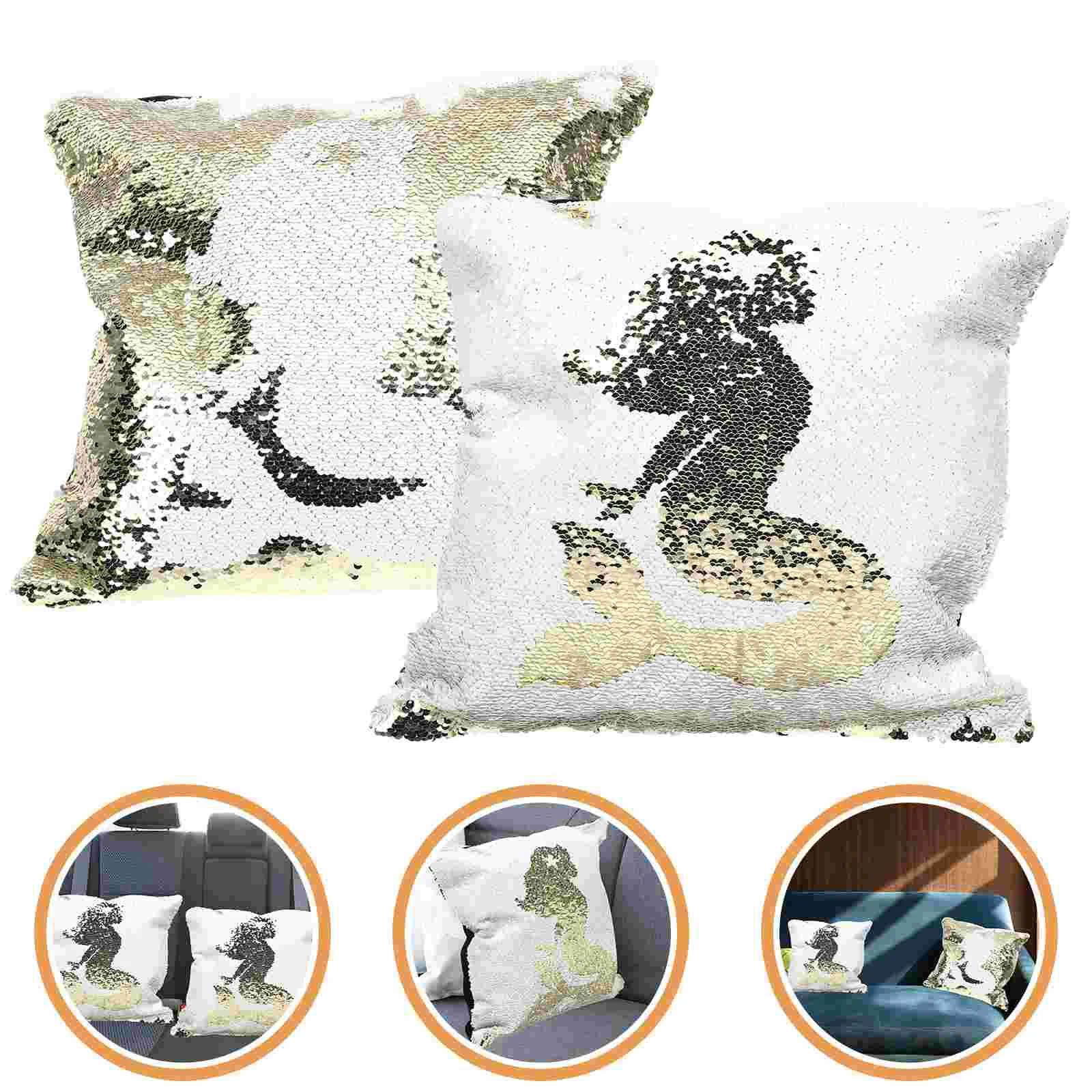 2 Pcs Zipper Pillowcase Linen Throw Pillows Bedroom Pillow Case Home Pillow Cover Sequin Pillow Cushion Household Pillow Covers
2 Pcs Zipper Pillowcase Linen Throw Pillows Bedroom Pillow Case Home Pillow Cover Sequin Pillow Cushion Household Pillow Covers