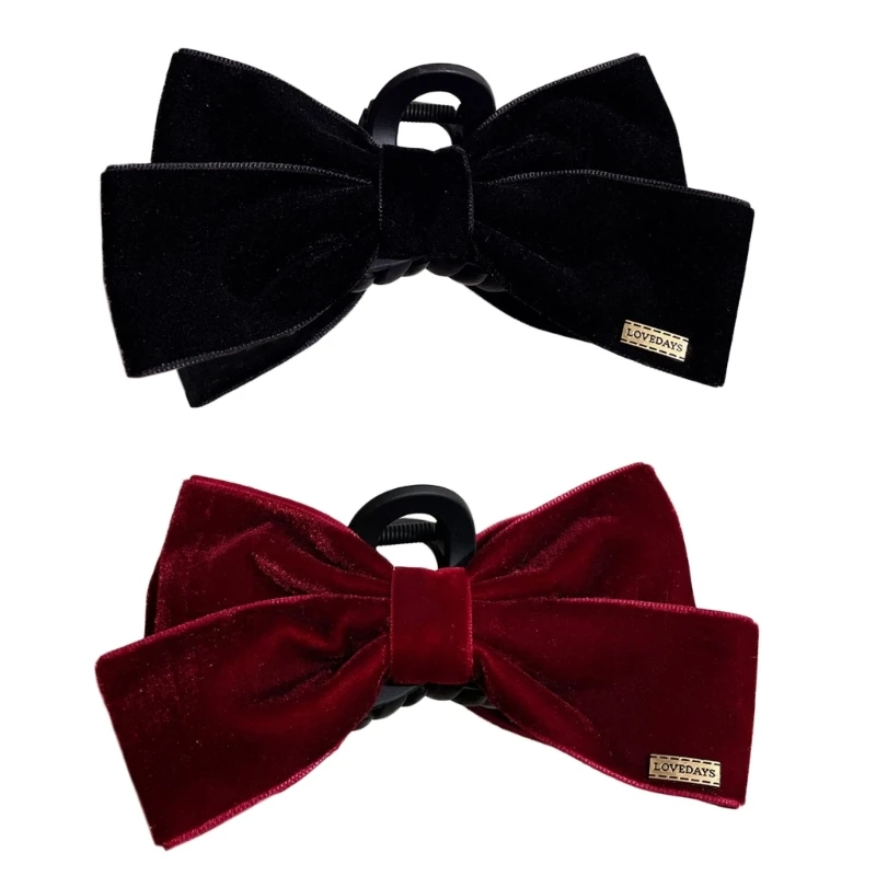 Korean Velvet Hair Clip for Women Large Barrettes Bowknot Cute Hair Jaw Clips
Korean Velvet Hair Clip for Women Large Barrettes Bowknot Cute Hair Jaw Clips