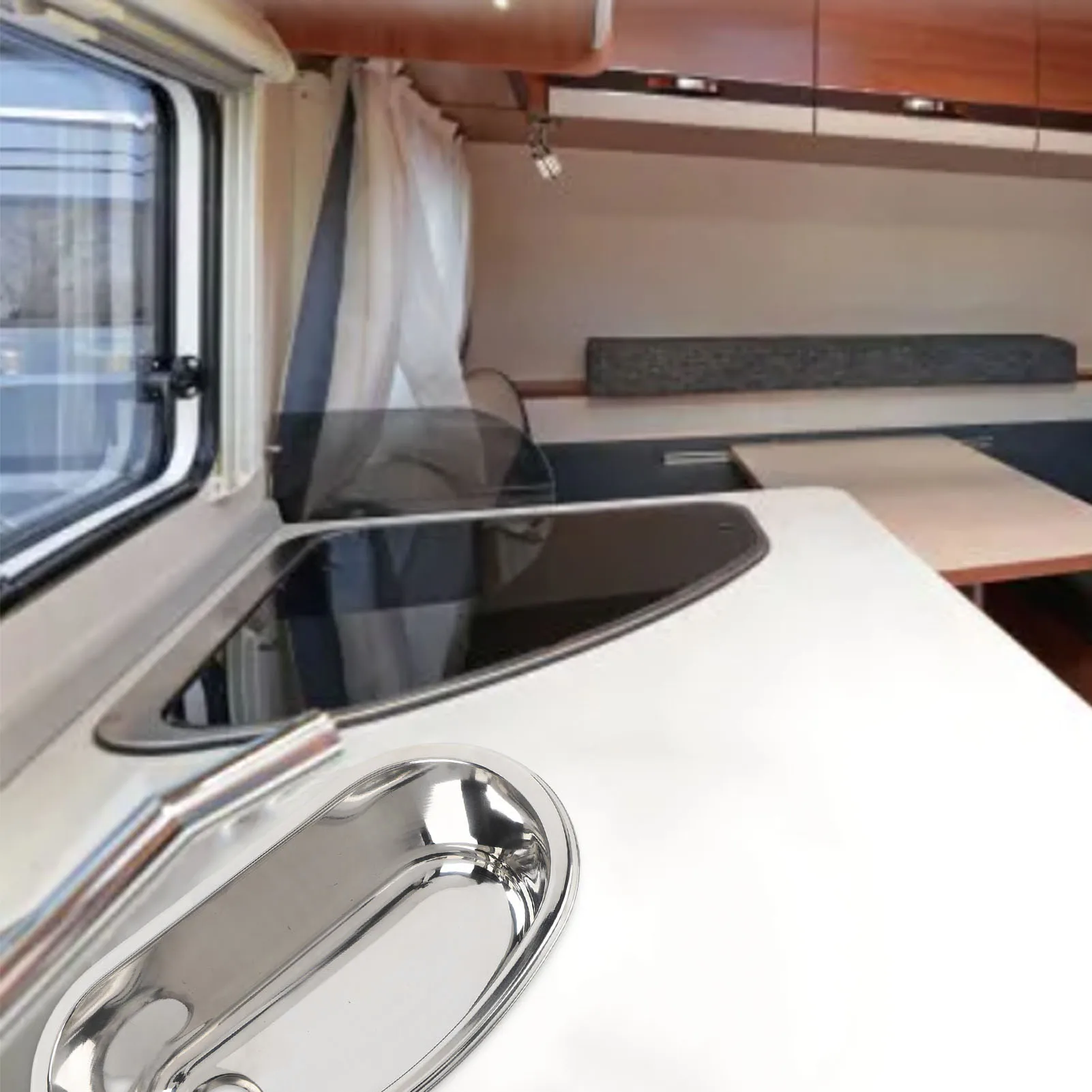 Раковина для автофургона 12,8x6,89x4,53 дюйма, монтируемая в скрыту раковина из нержавеющей стали со сливным отверстием 40 мм для лодки, дома на колесах, грузовика для еды
Раковина для автофургона 12,8x6,89x4,53 дюйма, монтируемая в скрыту раковина из нержавеющей стали со сливным отверстием 40 мм для лодки, дома на колесах, грузовика для еды