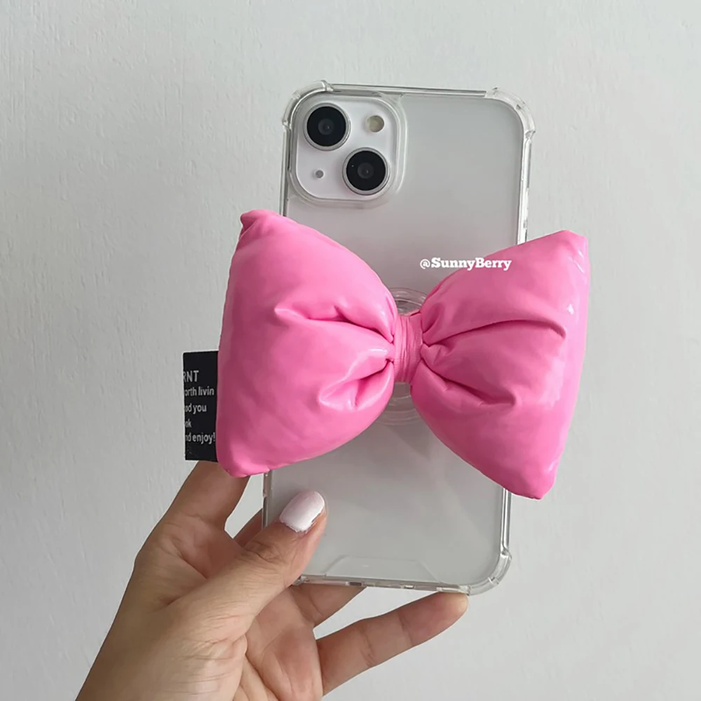 3D Lovely Cute Pink Bow Holder Shockproof Phone Case For iPhone 11 12 13 14 Pro Max XS X XR 8 Plus Cartoon Soft Clear Back Cover
3D Lovely Cute Pink Bow Holder Shockproof Phone Case For iPhone 11 12 13 14 Pro Max XS X XR 8 Plus Cartoon Soft Clear Back Cover