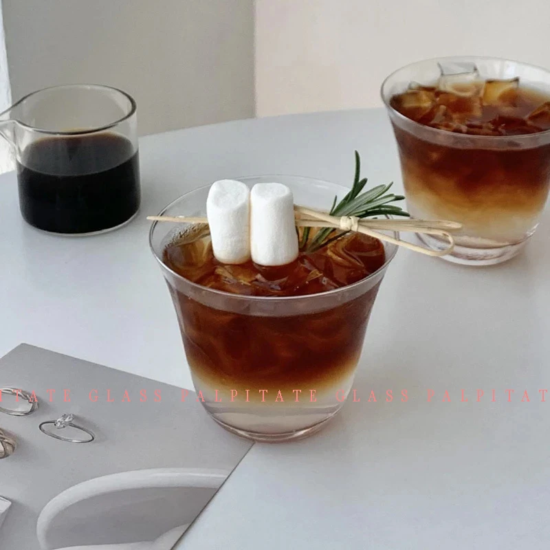 PALPITATE Ice Coffee Cup Latte Cup Kung Fu Tea Chinese Style Cocktail Ice Hockey Classic Glass Wine Shot Glasses INS Coffee Mug
PALPITATE Ice Coffee Cup Latte Cup Kung Fu Tea Chinese Style Cocktail Ice Hockey Classic Glass Wine Shot Glasses INS Coffee Mug