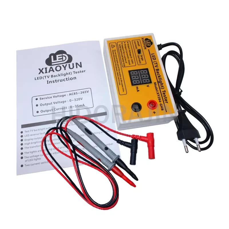 100% New 0-320V Output LED TV Backlight Tester LED Strips Test Tool with Current and Voltage Display for All LED Application
100% New 0-320V Output LED TV Backlight Tester LED Strips Test Tool with Current and Voltage Display for All LED Application