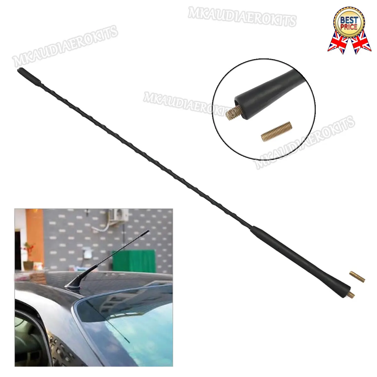 Car Roof Mast Whip Stereo Radio FM/AM Signal Aerial Amplified Antenna For Volkswagen VW Passat B5 Polo Bora Jetta Golf 4 Mk4
Car Roof Mast Whip Stereo Radio FM/AM Signal Aerial Amplified Antenna For Volkswagen VW Passat B5 Polo Bora Jetta Golf 4 Mk4