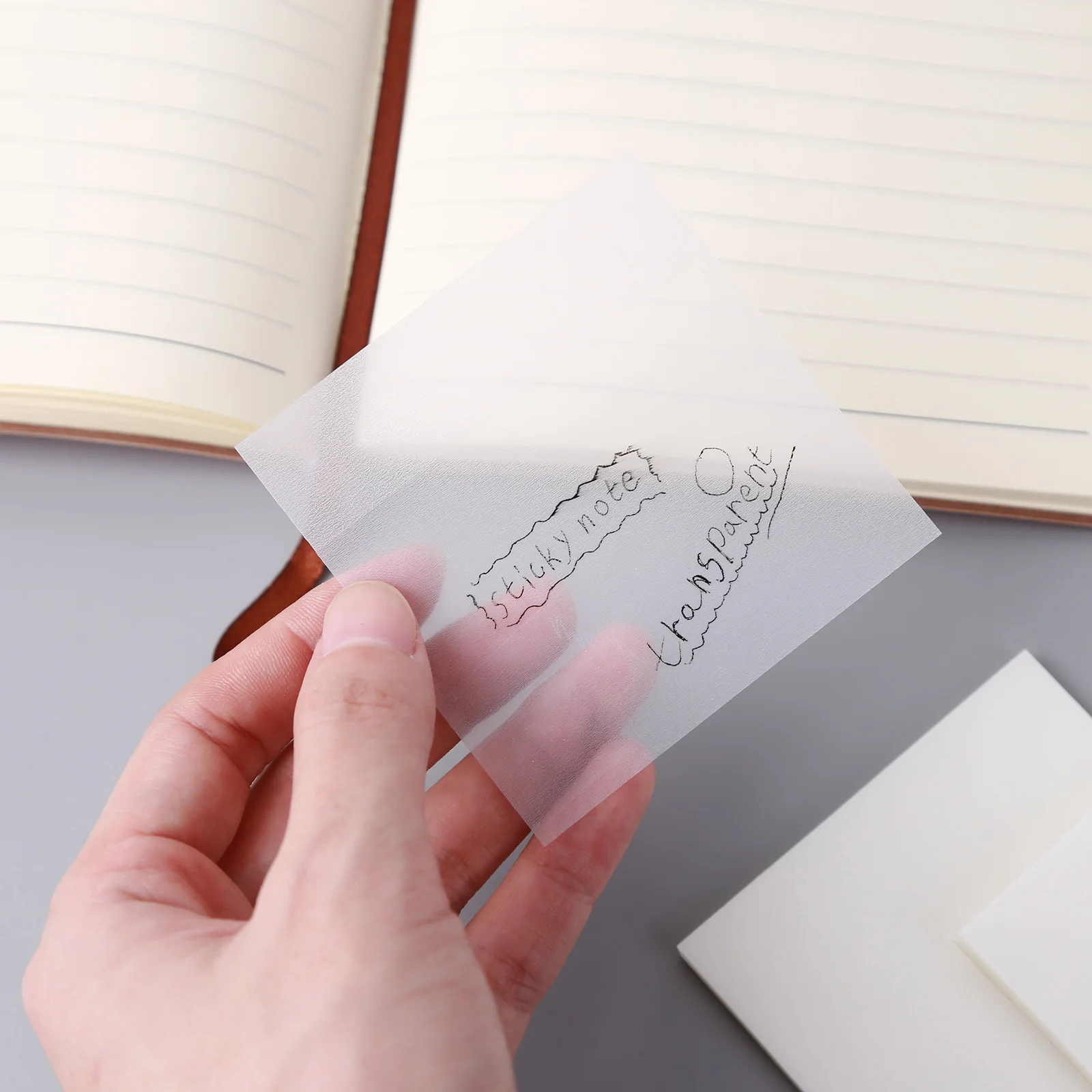 Transparent Sticky Notes -50/200/300 Sheets Per Pad Clear Self-Sticky Annotation Tabs Office & School Supplies Message Reminder
Transparent Sticky Notes -50/200/300 Sheets Per Pad Clear Self-Sticky Annotation Tabs Office & School Supplies Message Reminder